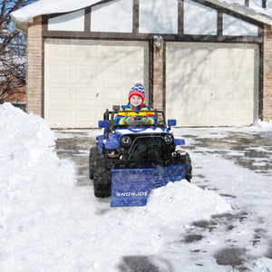 Snow Joe 24V Ride On Car Toy with Snow Plow Scoop and Parental Remote, 24V-SUV1