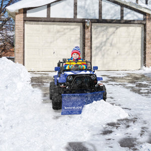 Snow Joe 24V Ride On Car Toy with Snow Plow Scoop and Parental Remote, 24V-SUV1