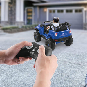 Snow Joe 24V Ride On Car Toy with Snow Plow Scoop and Parental Remote, 24V-SUV1