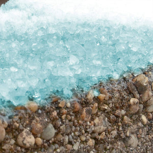 Blue Heat Ice Melt Pellets Deicer and Snow Removal for Driveway, 50 lb, AZ-BH-50