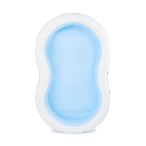 Intex 8.5ft x 5.25ft x 18in Swim Center Paradise Seaside Inflatable Kiddie Pool - TRAPSKI
