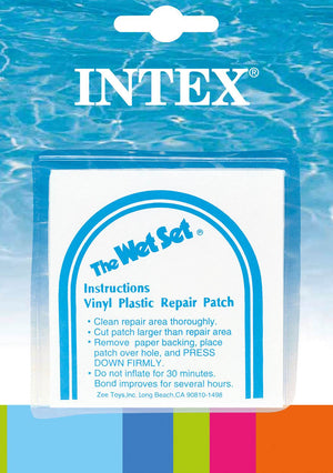 Intex Inflatable Splash N Chill Island Raft Lounger & Wet Set Repair 6 Patch Kit