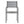 Outdoor Modern Aluminum Dining Chair (Set of 2), Gun Metal Gray