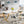 Executive Office Computer Desk For Home Office - White / Gold
