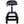 Pneumatic 360 Degree Swivel Stool, Mechanics Rolling Creeper Seat, Heavy Duty Mechanics Stool