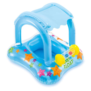Intex My Baby Float Inflatable Swimming Pool Kiddie Tube Raft | 56581EP