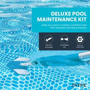 Intex 28003E Deluxe Above Ground Pool Maintenance Kit for 800 GPH