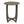Hermosa Rustic Circular Bistro Table - Gray