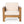 Set of 2 Outdoor Acacia Wood Club Chairs with Cushions