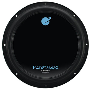 Planet Audio AC12D 12" 1800 W 4 Ohm Dual Voice Coil Car Audio Subwoofer (2 Pack)