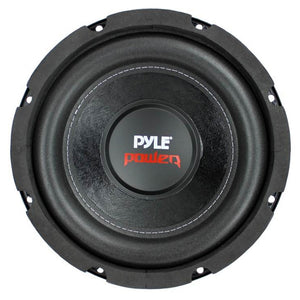 Pyle 8 Inch 1600W DVC 4 Ohm Car Audio Subwoofer Speaker Set, Black (2 Pack) - TRAPSKI