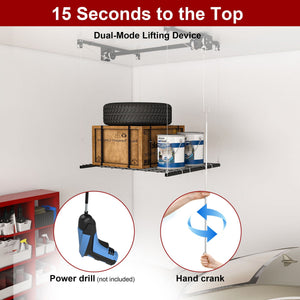 Overhead Garage Storage Rack