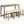 4 Piece Bar Table Set With Power Outlet, 3 Padded Stools