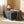 Tufted Storage Ottoman with Nailhead Trim - Dark