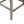 360 Degree Swivel Counter Stool With Silver Detailing