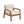4-Pieces Outdoor Sofa Set with Cushions - Teak