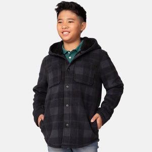 Boys' Chill Out Fleece Shirt Jacket