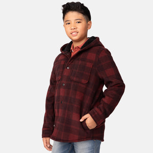 Boys' Chill Out Fleece Shirt Jacket