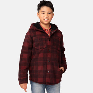 Boys' Chill Out Fleece Shirt Jacket