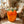 Carrot Shaped Side Table with Glass Top