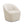 Anson - Swivel Chair With Soft Rounded Back - Off White