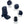 Shiatsu Back Massager with Kneading and Heating-Dark Blue