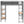 William - Twin Loft Bed 3 Shelf With Built In Desk - Matte Black