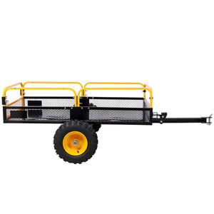 Heavy-Duty Tow-Behind Dump Cart