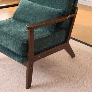 Living Room Chair With Lumbar Pillow