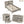 3-Pieces Bedroom Set Queen Size Farmhouse Platform Bed with Storage Headboard and Charging Station