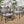 Outdoor Modern Aluminum Dining Chair with Cushion (Set of 2)