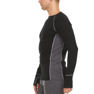Midweight - Men's Wool Long Sleeve Crew Woolverino - TRAPSKI