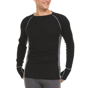 Midweight - Men's Wool Long Sleeve Crew Woolverino - TRAPSKI