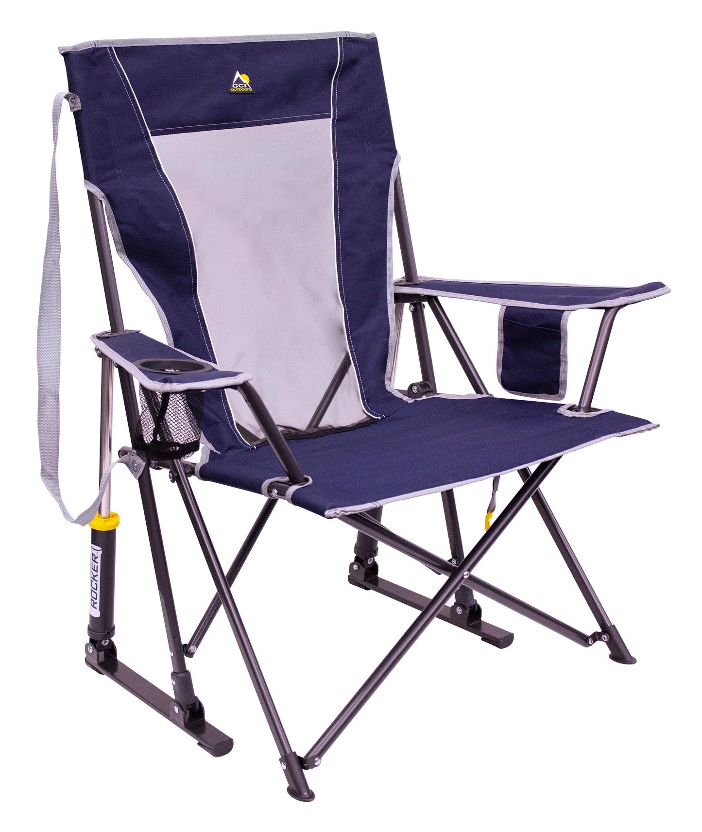 GCI Outdoor Comfort Pro Rocker Collapsible Rocking Chair & Outdoor Camping Chair