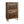 Medieval Modern Shoe Cabinet With 2 Flip Drawers And Fence Design