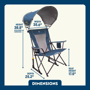 GCI Outdoor SunShade Rocker - Case Pack Bundle