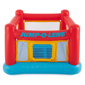Intex Inflatable Jump-O-Lene Bounce House w/Multi-Colored Fun Ballz, 100 Pack