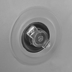 Intex Inflatable Contoured Corduroy Beanless Bag Lounge Chair, Gray (3 Pack)