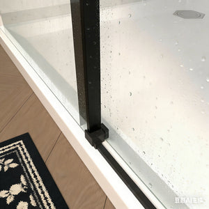Frameless Single Sliding Shower Door