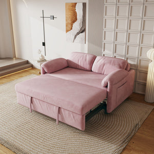 Sofa, Dual Purpose Lounge With Retractable Queen Size Bed