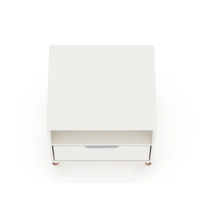 Rockefeller - Nightstand With 1 Drawer - White
