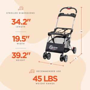 Baby Trend Snap N Go EX Universal Infant Car Seat Carrier Frame | SG13105