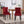 Classic Velvet Dining Chairs - Burgundy (Set of 2)