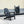HDPE Folding Adirondack Chair with Dual Cup Holder - Black