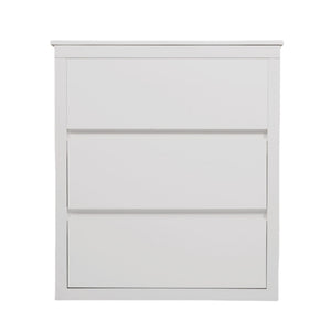 Freestanding Bathroom Vanity with Ceramic Sink and 2 Full Extension Drawers