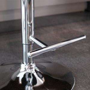 Swivel Adjustable Height Barstools Set of 2