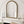 Vintage Iron Art Arch Mirror, Wall Hanging Or Table Display