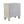 Cottage 3 Drawer Nightstand With Pull Out Tray - Cream White