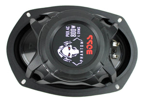 BOSS AUDIO P694C 6x9" 4-Way 800W Car Coaxial Stereo Speakers P69.4C 4 Ohm - TRAPSKI