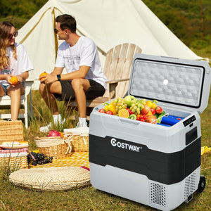 42 QT Portable Dual-Zone Car Refrigerator